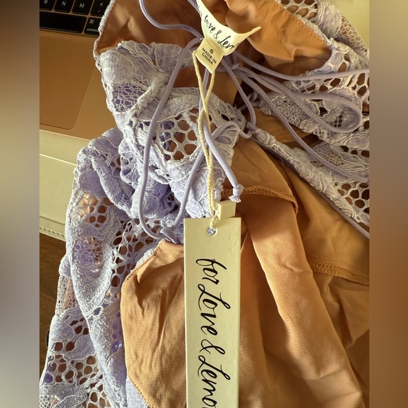 New | For Love and Lemons Rosemary Midi Dress Small - Picture 6 of 6